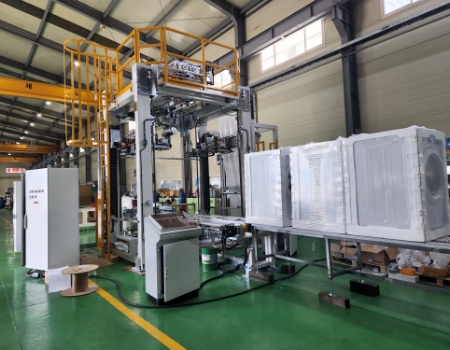 [LG Electronics] Washing Machine Stretch Hood Film Packaging System