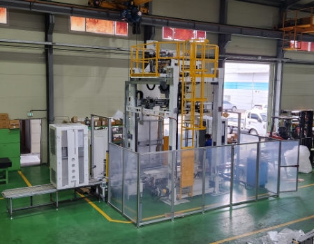 [LG Electronics] Refrigerator Stretch Hood Film Packaging System